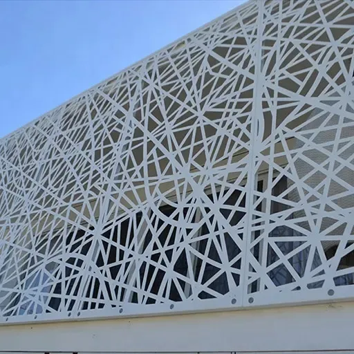 Pannello metallico esterno per facciata continua in alluminio da 2 mm per materiale da costruzione